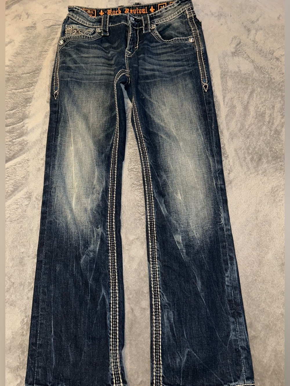 Rock Revival Men's Estep Straight Jeans Size 29
